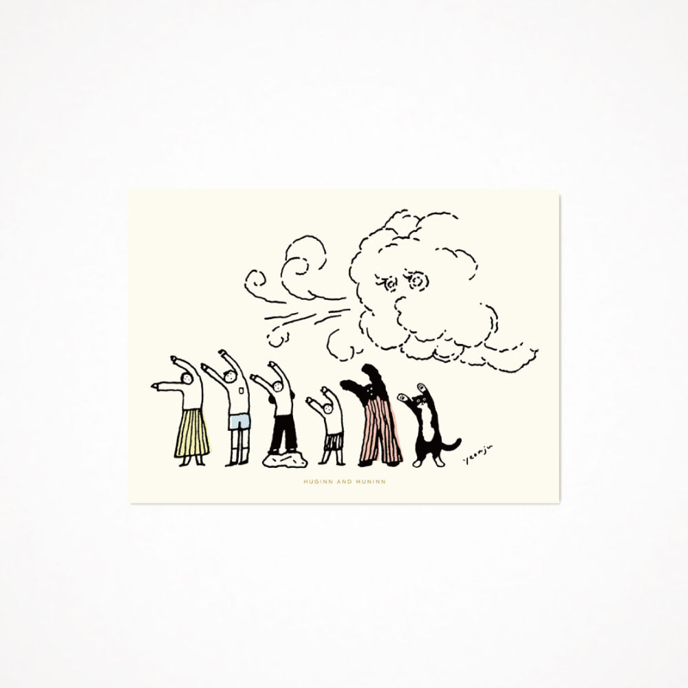 [ Huginn&Muninn ] Postcard - Whoo