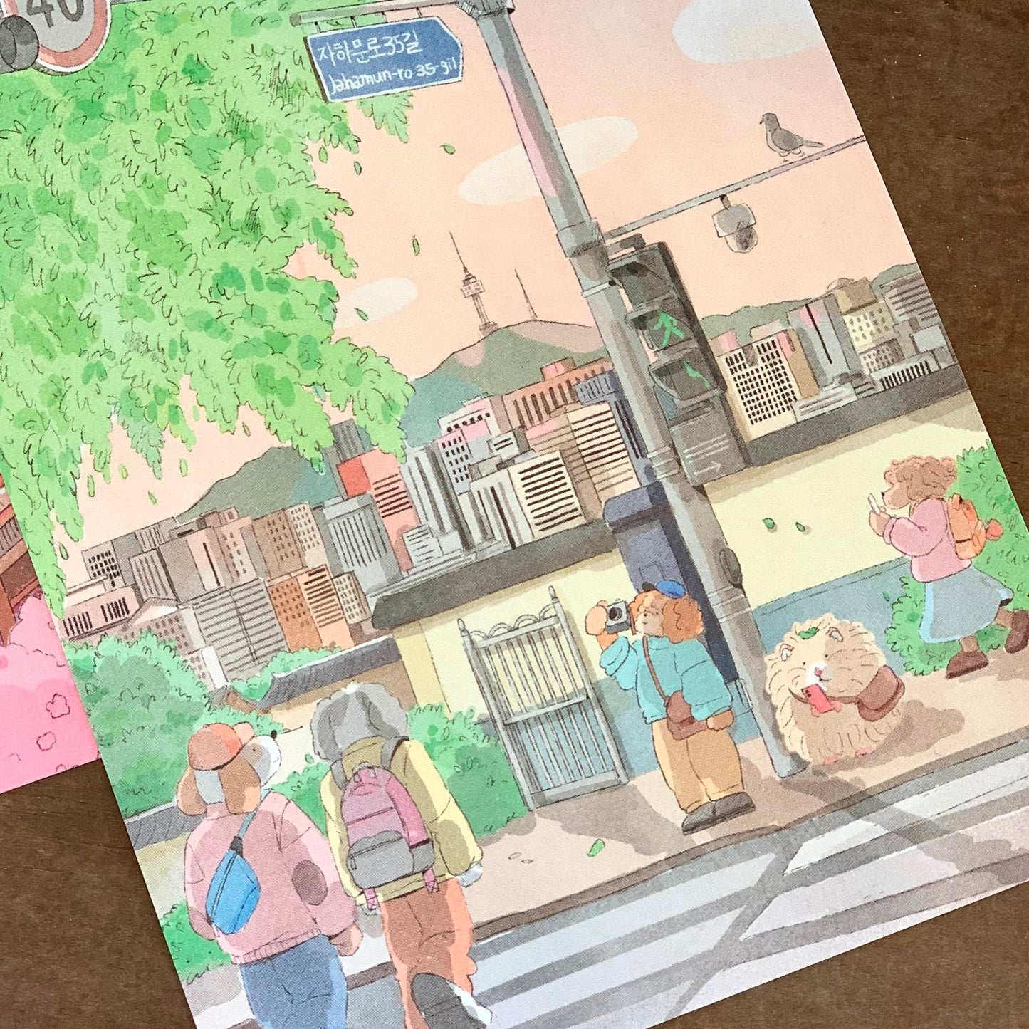 [ ARI ] Postcard - Hammy Seoul Journey: Golden Hour Glow