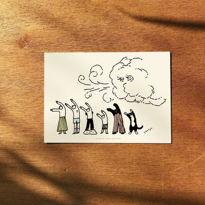 [ Huginn&Muninn ] Postcard - Whoo