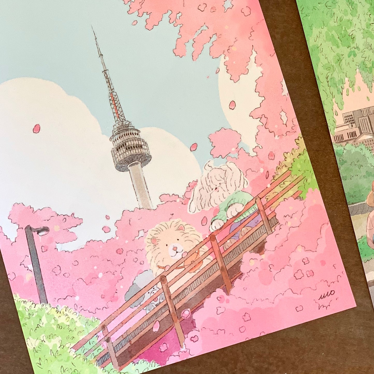 [ ARI ] Postcard - Hammy Seoul Journey: Cherry Blossom Breeze