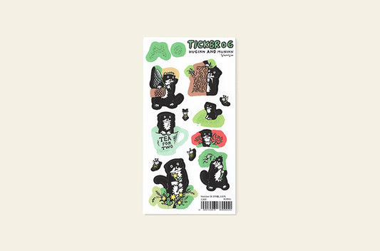 [ Huginn&Muninn ] Sticker - Moticker ver.6
