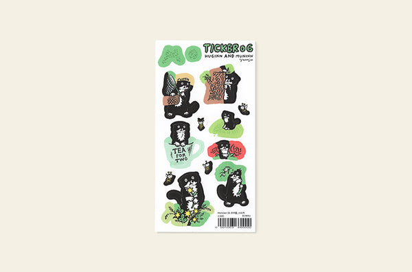 [ Huginn&Muninn ] Sticker - Moticker ver.6