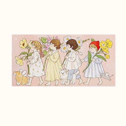 [ yoovora ] Postcard - March of the Flowers