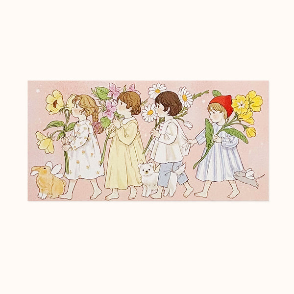 [ yoovora ] Postcard - March of the Flowers