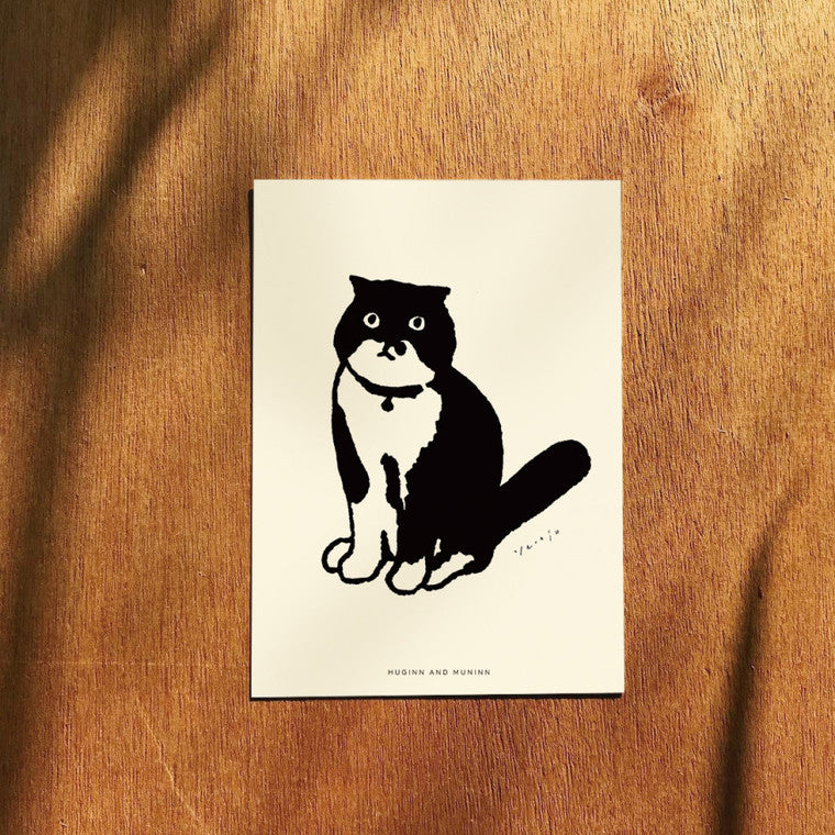 [ Huginn&Muninn ] Postcard - Modaeri 01