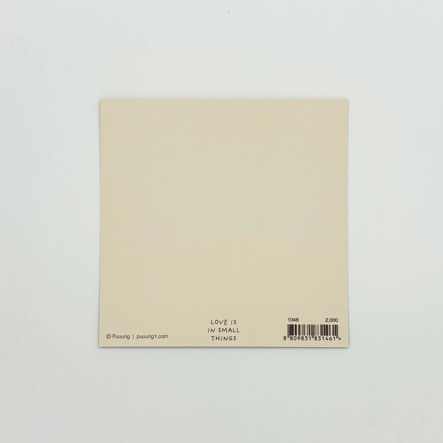 [ Puuung ] Postcard - NO.1046