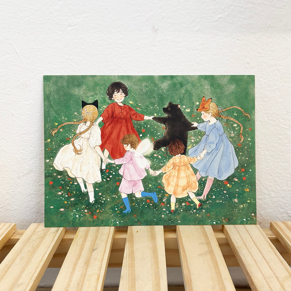 [ yoovora ] Postcard - Round and Round