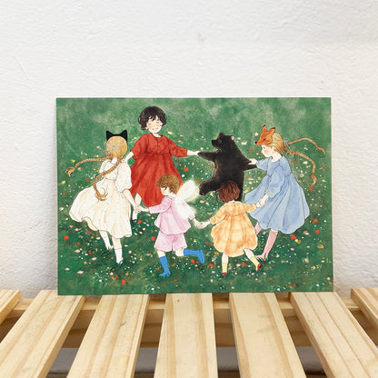 [ yoovora ] Postcard - Round and Round