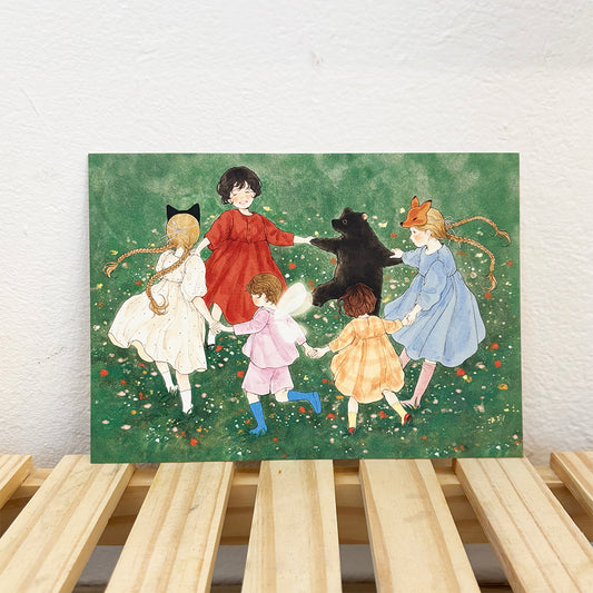 [ yoovora ] Postcard - Round and Round