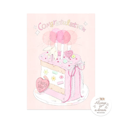 [ ARI ] Postcard - A Slice of Cake, Just for You