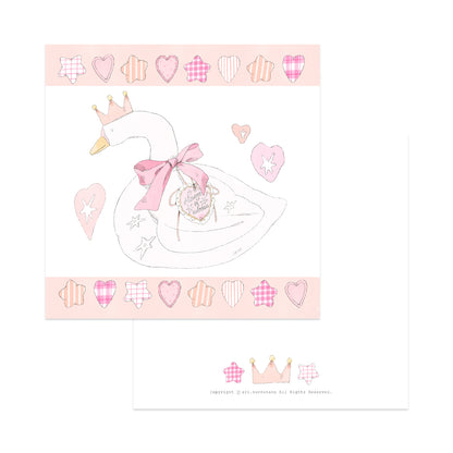 [ ARI ] Postcard - The Swan Plush