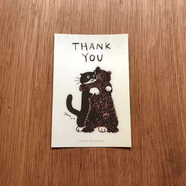 [ Huginn&Muninn ] Lenticular Postcard - Thank you