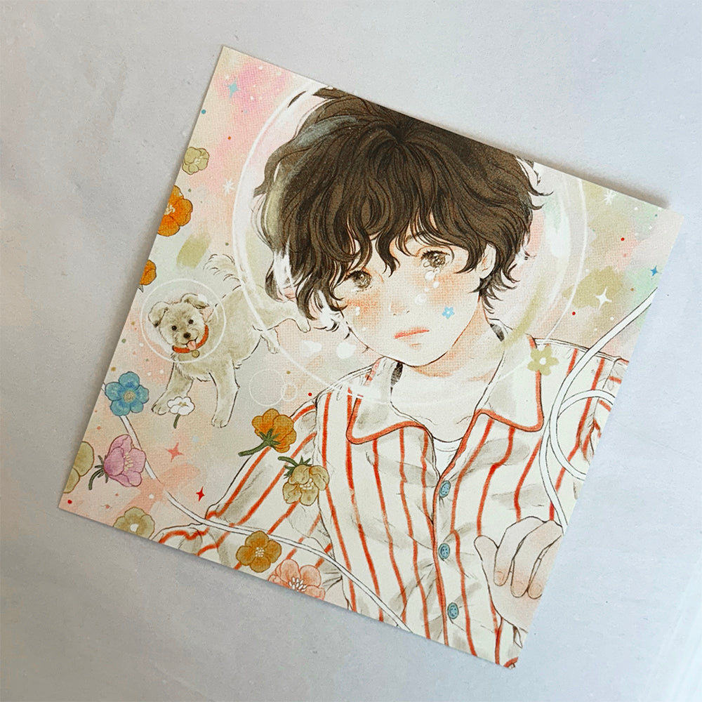 [ yoovora ] Postcard - Laika