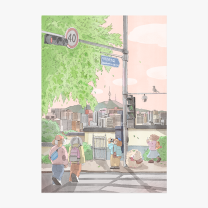 [ ARI ] Postcard - Hammy Seoul Journey: Golden Hour Glow
