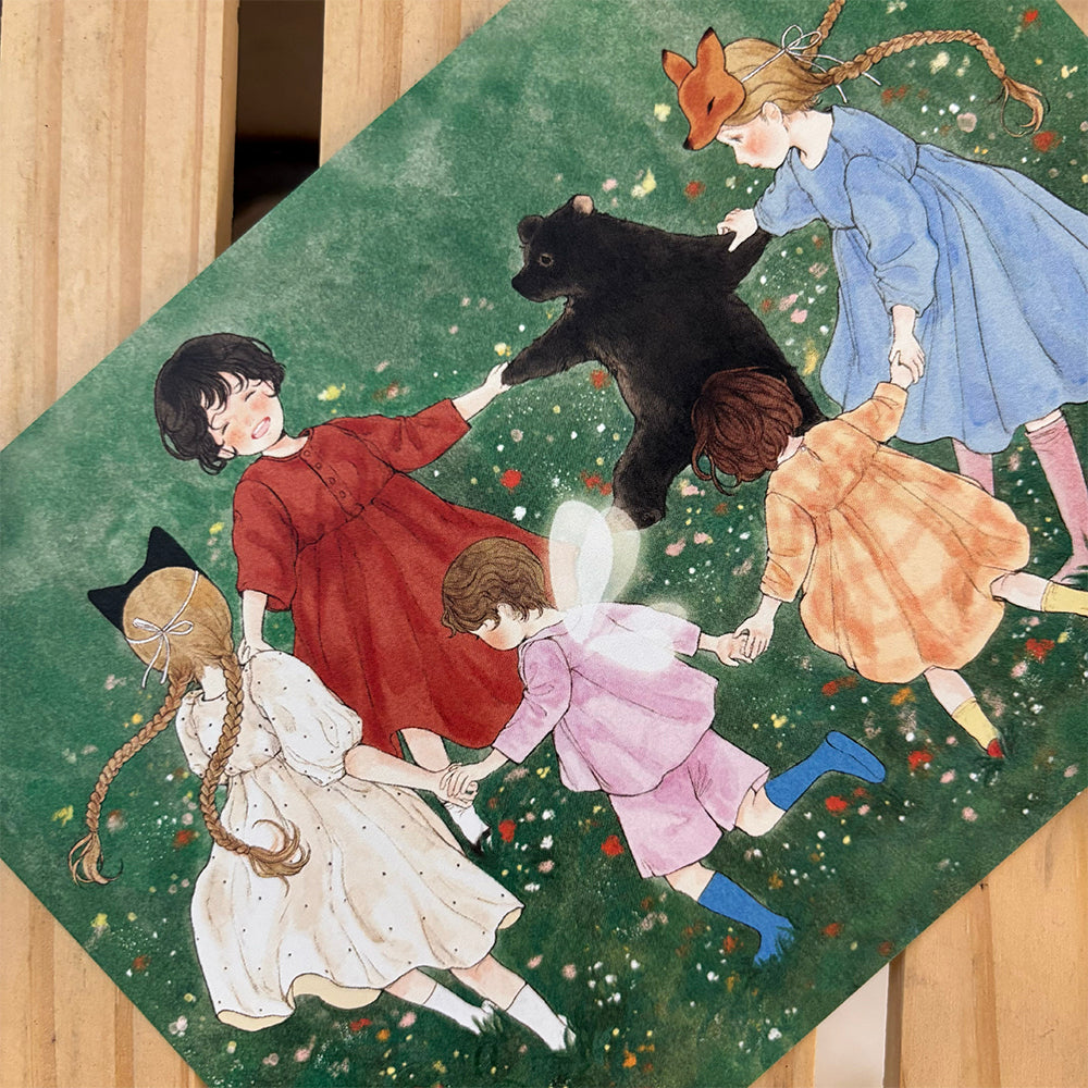 [ yoovora ] Postcard - Round and Round