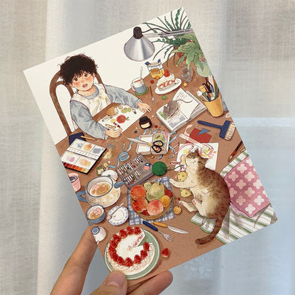 [ yoovora ] Postcard - What¡¯s on the Desk?
