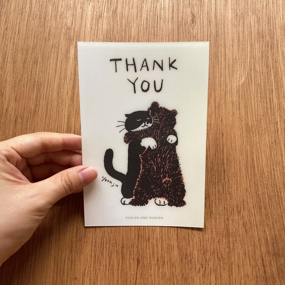 [ Huginn&Muninn ] Lenticular Postcard - Thank you