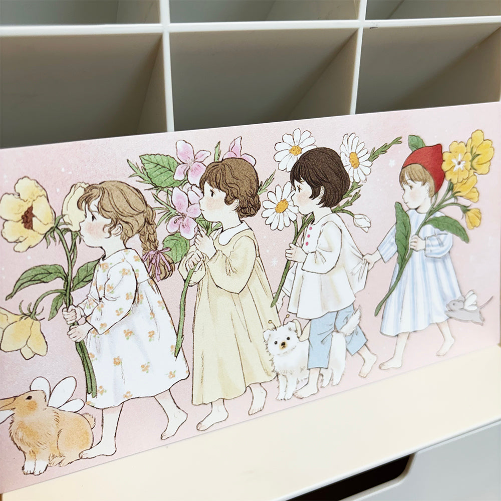 [ yoovora ] Postcard - March of the Flowers