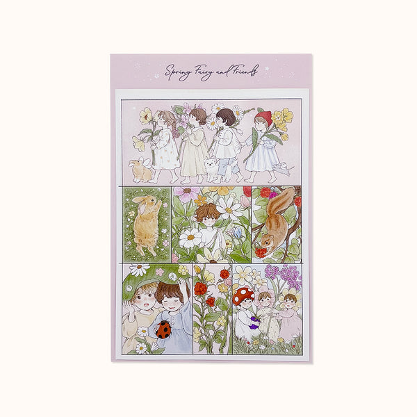 [ yoovora ] Sticker - Children of Flowers and Spring