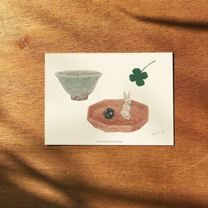 [ Huginn&Muninn ] Postcard - Good luck