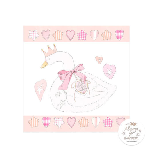 [ ARI ] Postcard - The Swan Plush