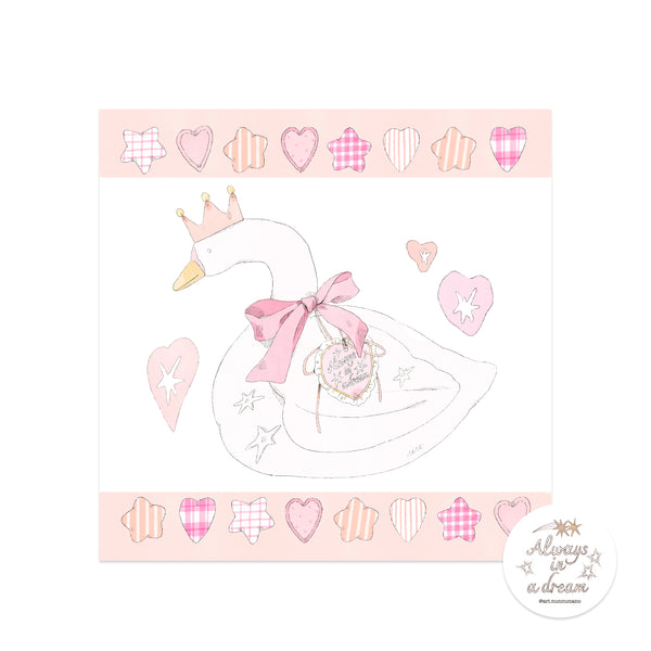 [ ARI ] Postcard - The Swan Plush