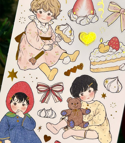 [ yoovora ] Sticker - Night of the Strawberry Fairies