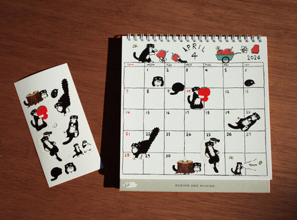 [ Huginn&Muninn ] Sticker - Moticker ver.3