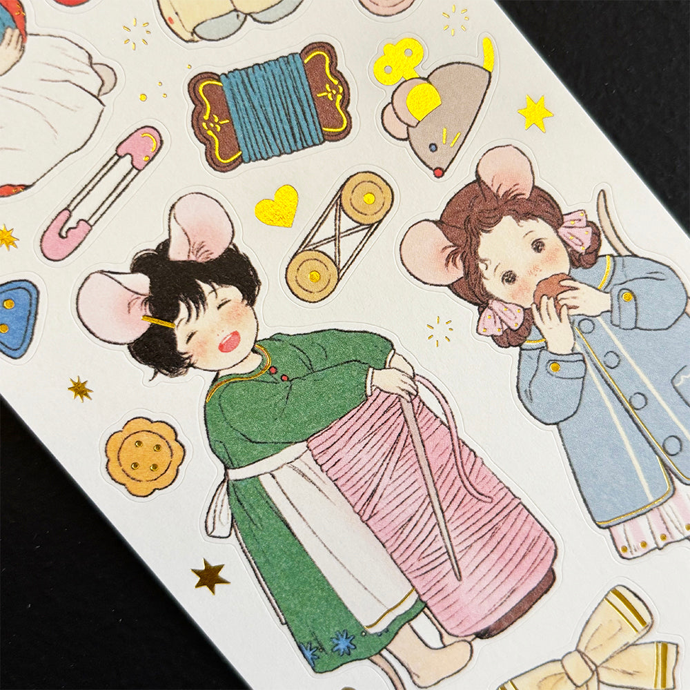 [ yoovora ] Sticker - Various Buttons