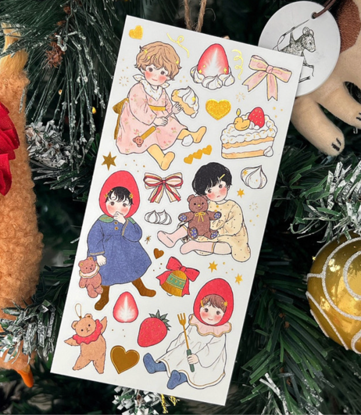 [ yoovora ] Sticker - Night of the Strawberry Fairies