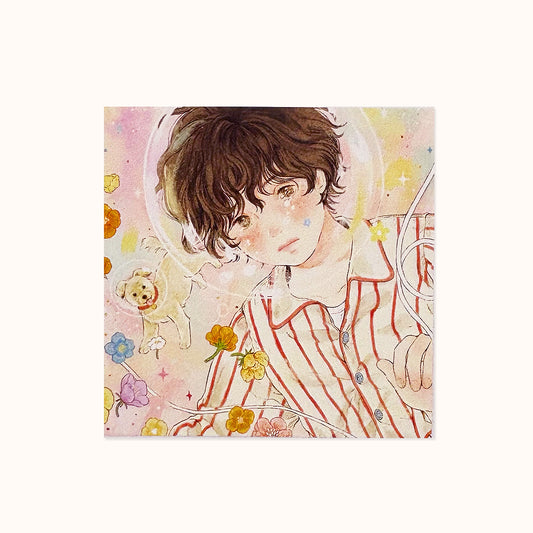 [ yoovora ] Postcard - Laika