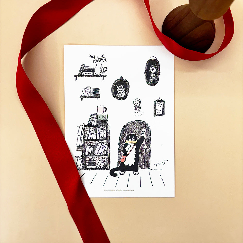 [ Huginn&Muninn ] Postcard - Bye Bye