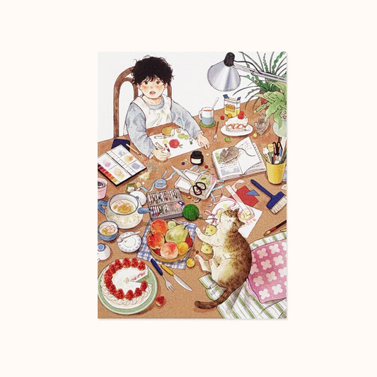 [ yoovora ] Postcard - What¡¯s on the Desk?