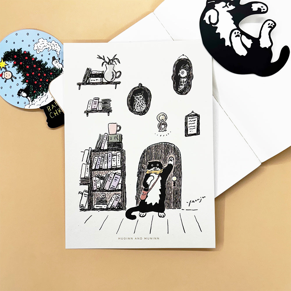 [ Huginn&Muninn ] Postcard - Bye Bye