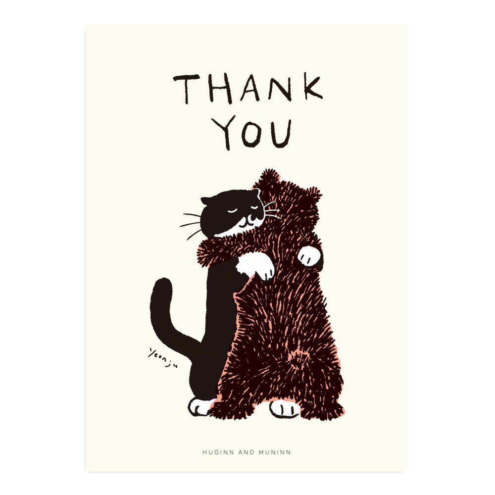 [ Huginn&Muninn ] Postcard - Thank you