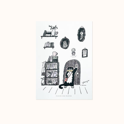 [ Huginn&Muninn ] Postcard - Bye Bye