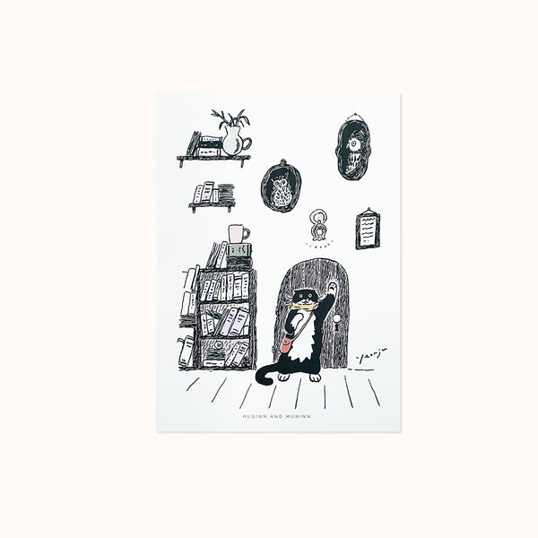[ Huginn&Muninn ] Postcard - Bye Bye