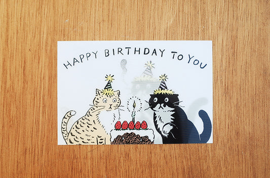 [ Huginn&Muninn ] Lenticular Postcard - HBD