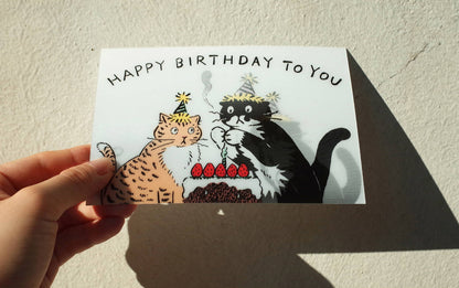 [ Huginn&Muninn ] Lenticular Postcard - HBD