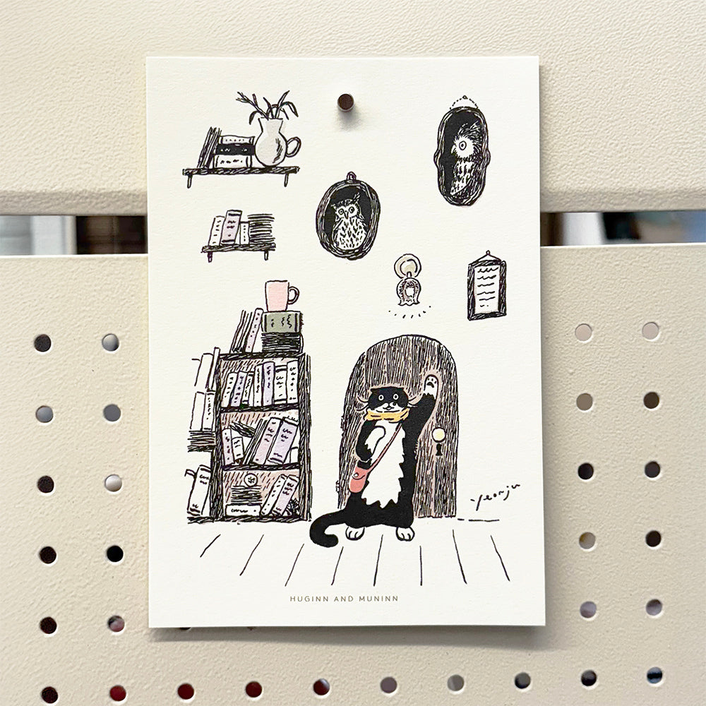 [ Huginn&Muninn ] Postcard - Bye Bye