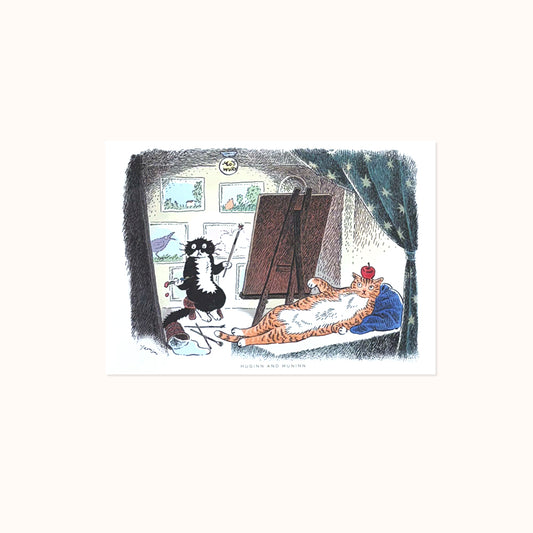 [ Huginn&Muninn ] Postcard - Artist Mo
