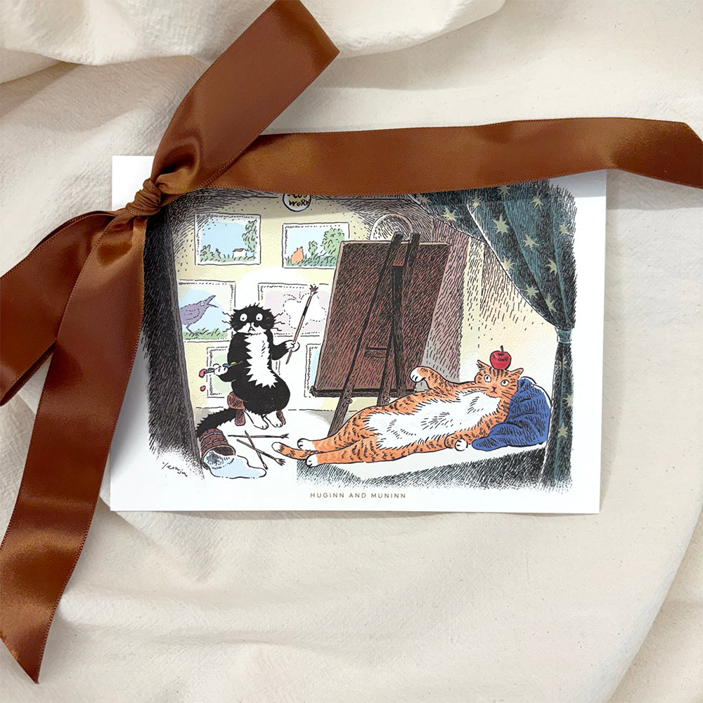 [ Huginn&Muninn ] Postcard - Artist Mo