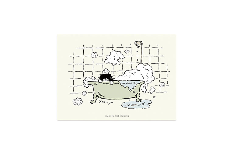 [ Huginn&Muninn ] Postcard - Bath