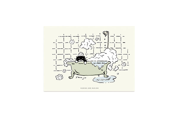 [ Huginn&Muninn ] Postcard - Bath