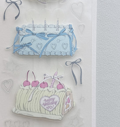 [ ARI ] Sticker - Birthday Cake
