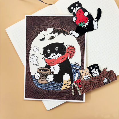 [ Huginn&Muninn ] Postcard - Cocoa