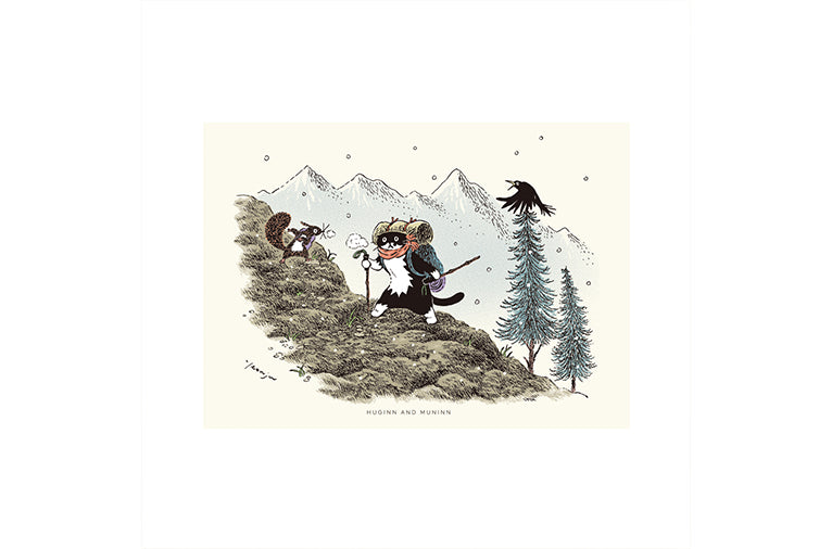 [ Huginn&Muninn ] Postcard - Climbing