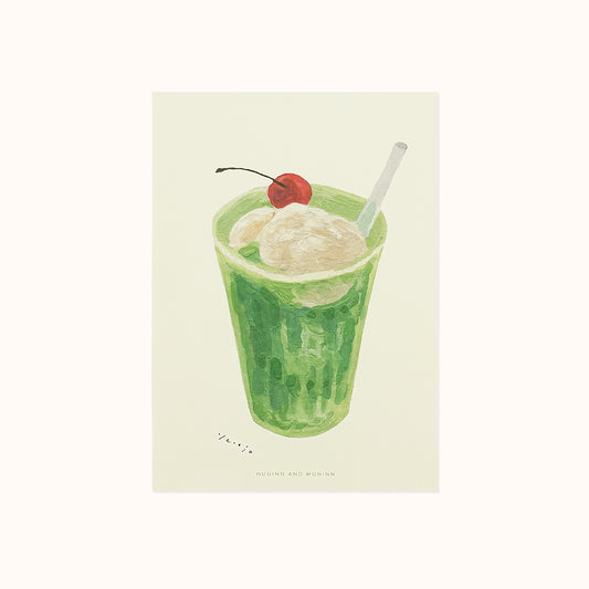 [ Huginn&Muninn ] Postcard - Melon soda