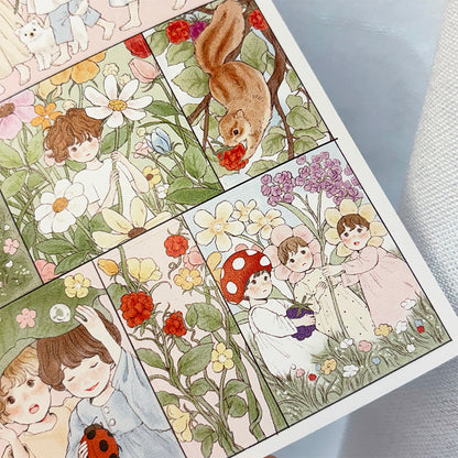 [ yoovora ] Sticker - Children of Flowers and Spring