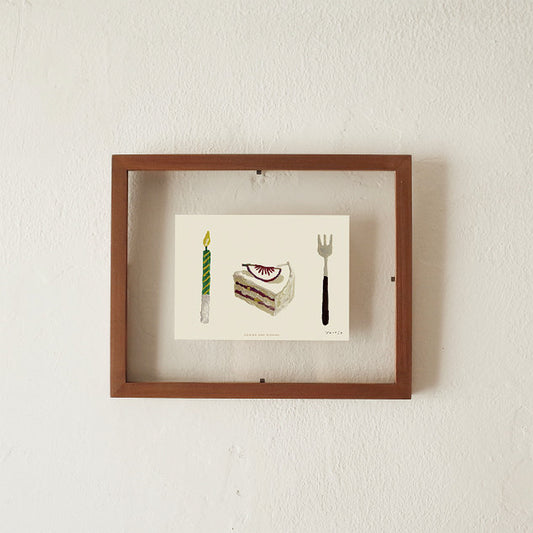 [ Huginn&Muninn ] Postcard - Fig cake